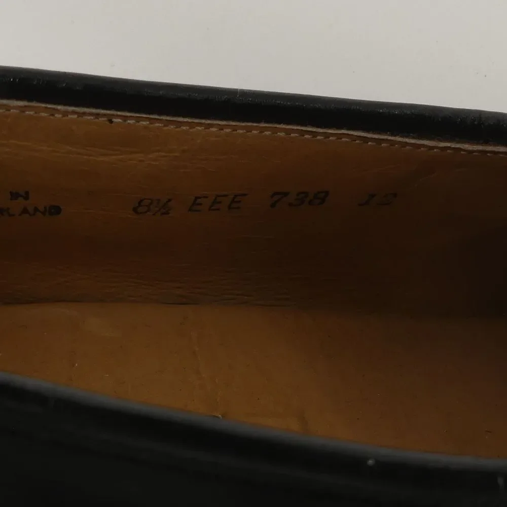 Bally Parawet Black Leather Loafers Men's 8.5 EEE‎